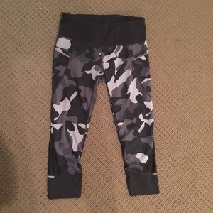 Athleta camouflage crops